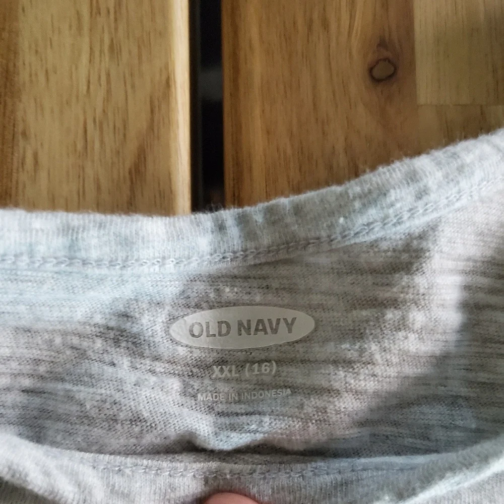 Bundle - Old Navy Girl Striped Sleeve Tee